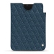 Apple iPad mini 6 leather pouch - Indigo - Couture ( Pantone 303U ) 