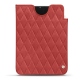 Apple iPad mini 6 leather pouch - Cerise vintage - Couture