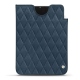 Pochette cuir Apple iPad mini 6 - Jean vintage - Couture