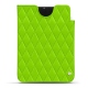 Lederschutzhülle Apple iPad mini 6 - Vert fluo - Couture