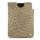 Funda de piel Apple iPad mini 6 - Autruche desert