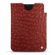가죽 커버 Apple iPad mini 6 - Autruche ciliegia