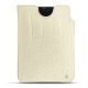 Capa em pele Apple iPad mini 6 - Crocodile milk