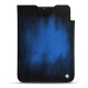 Apple iPad mini 6 leather pouch - Bleu Patine