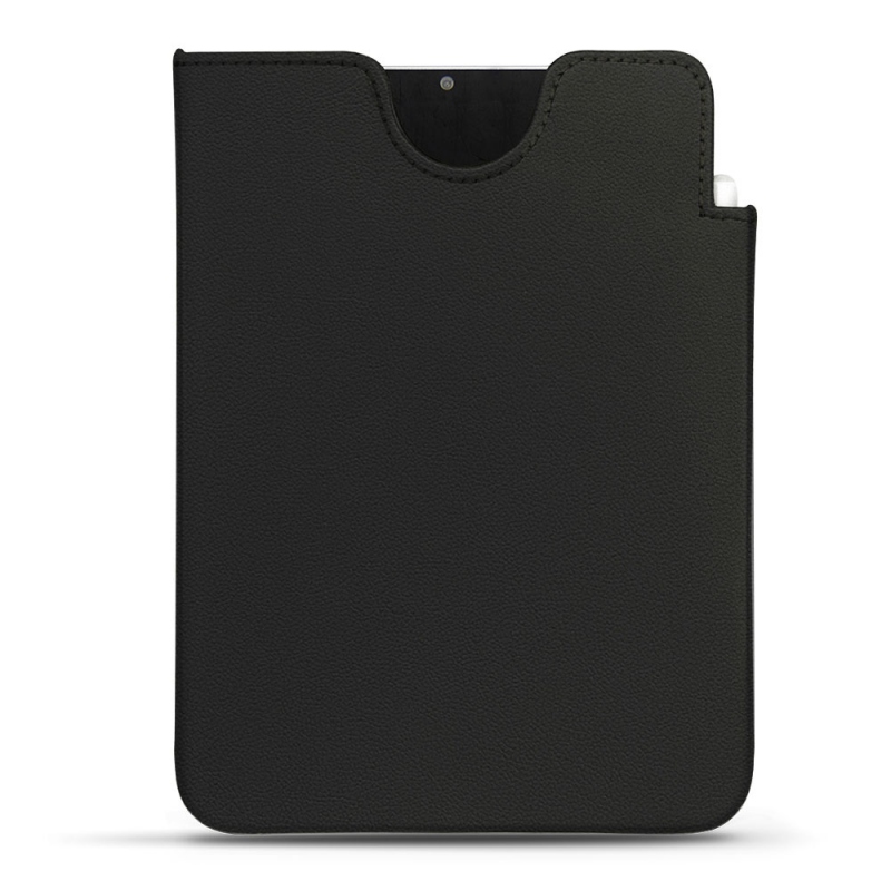 Apple iPad mini 6 leather pouch - Noir PU