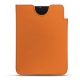 Pochette cuir Apple iPad mini 6 - Orange PU
