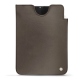 Apple iPad mini 6 leather pouch - Gris Veggie