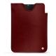 Apple iPad mini 6 leather pouch - Rouge Veggie