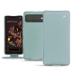 Custodia in pelle Google Pixel 6 - Bleu ciel ( Nappa - Pantone 277C ) 