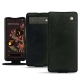 Funda de piel Google Pixel 6 - Dark vintage ( Roughtcut - Black#5256 ) 