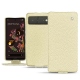 硬质真皮保护套 Google Pixel 6 - Ivoire ( Sleek P C12 - White ) 