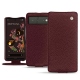Funda de piel Google Pixel 6 - Lie de vin ( Pantone 5115C ) 