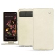 Housse cuir Google Pixel 6 - Blanc escumo