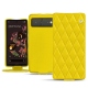 硬质真皮保护套 Google Pixel 6 - Jaune fluo - Couture