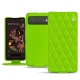 硬质真皮保护套 Google Pixel 6 - Vert fluo - Couture