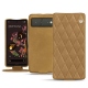 Housse cuir Google Pixel 6 - Sable vintage - Couture