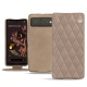 硬质真皮保护套 Google Pixel 6 - Taupe vintage - Couture