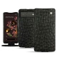 Funda de piel Google Pixel 6 - Autruche nero