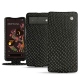 Custodia in pelle Google Pixel 6 - Serpent nero