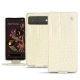 Funda de piel Google Pixel 6 - Crocodile milk