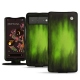 Housse cuir Google Pixel 6 - Vert Patine