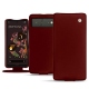 Housse cuir Google Pixel 6 - Rouge Veggie