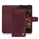 Google Pixel 6 leather case - Lie de vin ( Pantone 5115C ) 