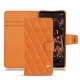 Custodia in pelle Google Pixel 6 - Orange - Couture ( Nappa - Pantone 1495U ) 