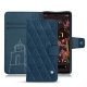 Housse cuir Google Pixel 6 - Blu mediterran - Couture