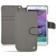 가죽 커버 Samsung SM-N910 Galaxy Note 4  - Anthracite ( Pantone 424C ) 