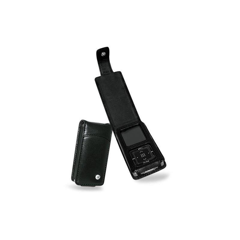 レザーケース Samsung YP-Z5  - Noir ( Nappa - Black ) 