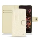 Funda de piel Google Pixel 6 - Crocodile milk