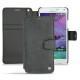 가죽 커버 Samsung SM-N910 Galaxy Note 4  - Dark vintage ( Roughtcut - Black#5256 ) 