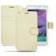 가죽 커버 Samsung SM-N910 Galaxy Note 4  - Ivoire ( Sleek P C12 - White ) 