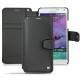 Lederschutzhülle Samsung SM-N910 Galaxy Note 4  - Ebène ( Sleek P C12 - Black ) 