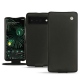 Lederschutzhülle Google Pixel 6 Pro - Noir ( Nappa - Black ) 
