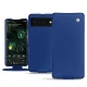 Housse cuir Google Pixel 6 Pro - Bleu océan ( Nappa - Pantone 293C ) 