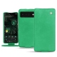 Custodia in pelle Google Pixel 6 Pro - Menthe vintage ( Pantone 562C ) 