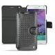 Funda de piel Samsung SM-N910 Galaxy Note 4  - Abaca nero