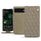 Google Pixel 6 Pro leather case - Darboun sabla - Couture