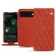 Housse cuir Google Pixel 6 Pro - Arange clouquié - Couture