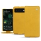 Housse cuir Google Pixel 6 Pro - Jaune soulèu