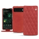 Google Pixel 6 Pro leather case - Cerise vintage - Couture
