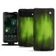 Lederschutzhülle Google Pixel 6 Pro - Vert Patine
