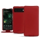 Google Pixel 6 Pro leather case - Rouge PU
