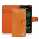 Google Pixel 6 Pro leather case - Mandarine vintage ( Pantone 165C ) 