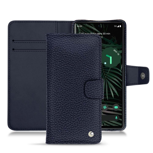 Funda de piel tipo cartera para el Google Pixel 6 ProCobalt ( Pantone #2b253f ) 