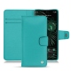 Google Pixel 6 Pro leather case - Bleu fluo