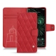 Capa em pele Google Pixel 6 Pro - Rouge troupelenc - Couture