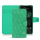 硬质真皮保护套 Google Pixel 6 Pro - Menthe vintage - Couture